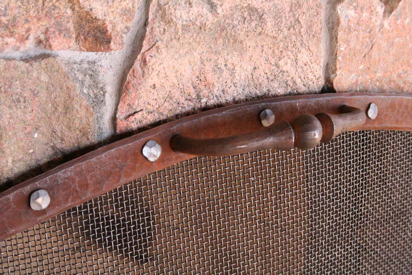 M. Rusted Handle Detail