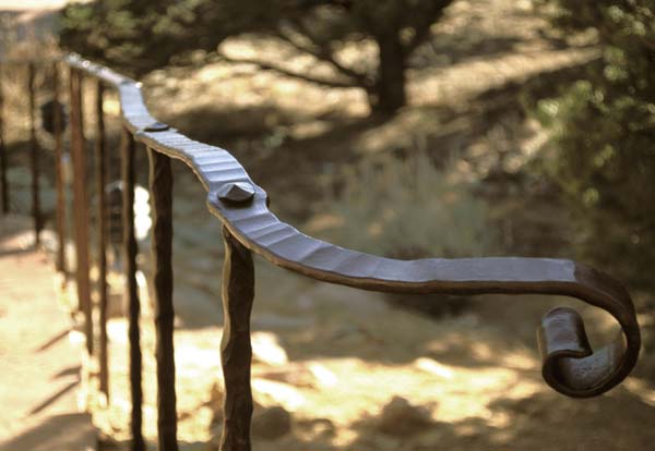 Rock Path Railing 3