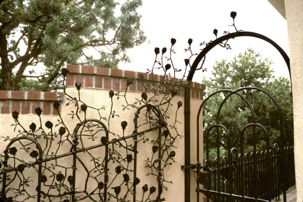 (02) Gate with Trellis